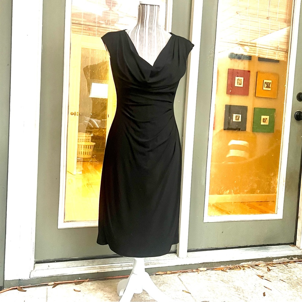 Lauren Ralph Lauren Elegant Black Dress